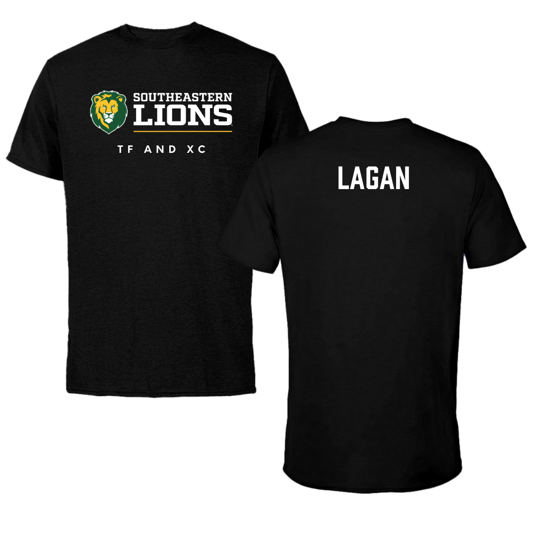 Southeastern Louisiana University TF and XC Black Tee  - Euan Lagan