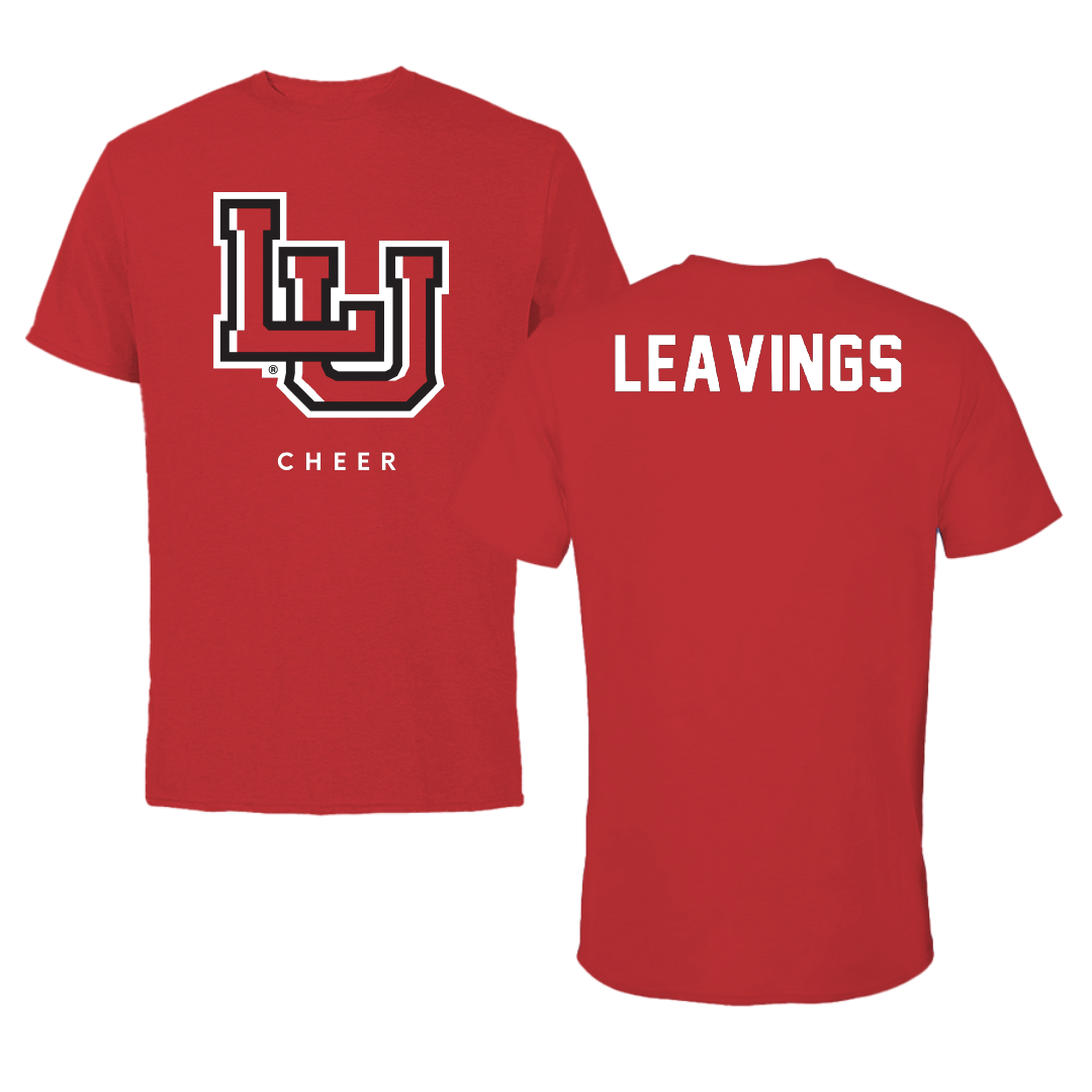Lamar University Cheer Red Tee - Shelby Leavings
