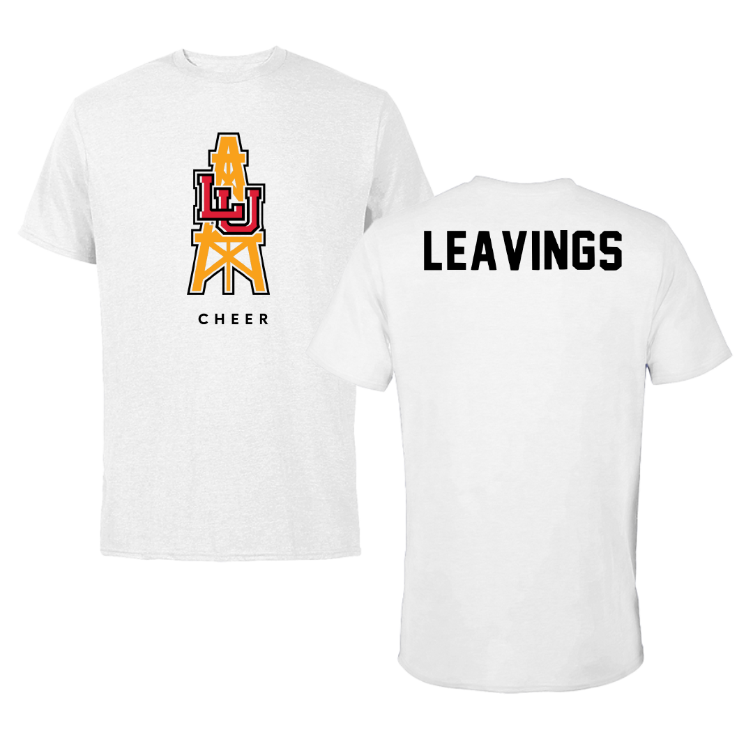 Lamar University Cheer White Tee - Shelby Leavings