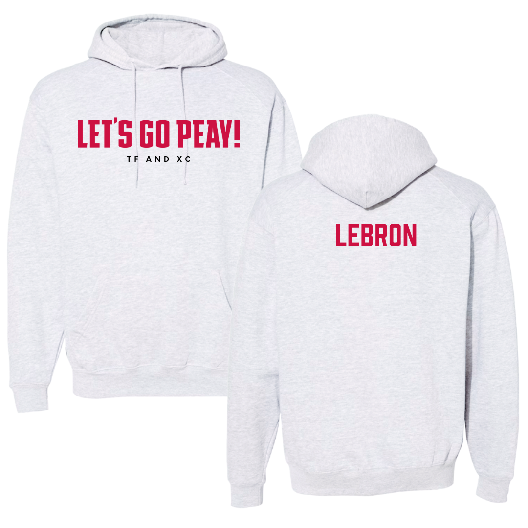 Austin Peay State University TF and XC Gray Hoodie  - Richie Lebron