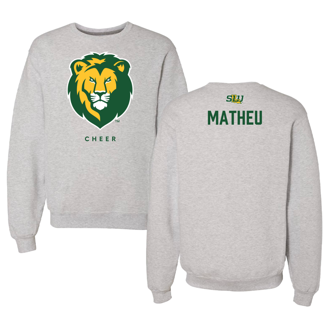 Southeastern Louisiana University Cheer Gray Crewneck  - Rickie Matheu
