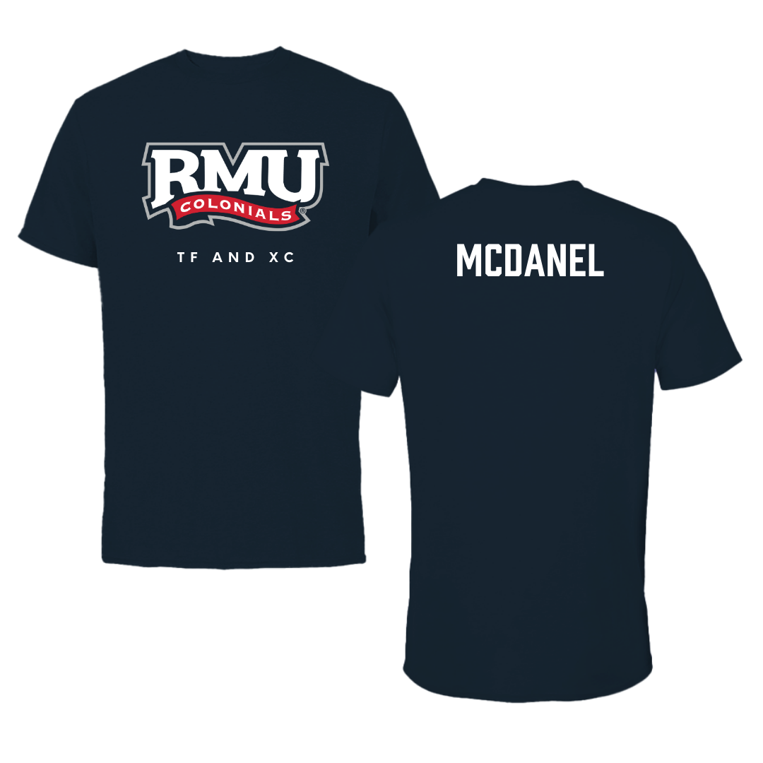 Robert Morris University TF and XC Navy Tee  - Hannah McDanel