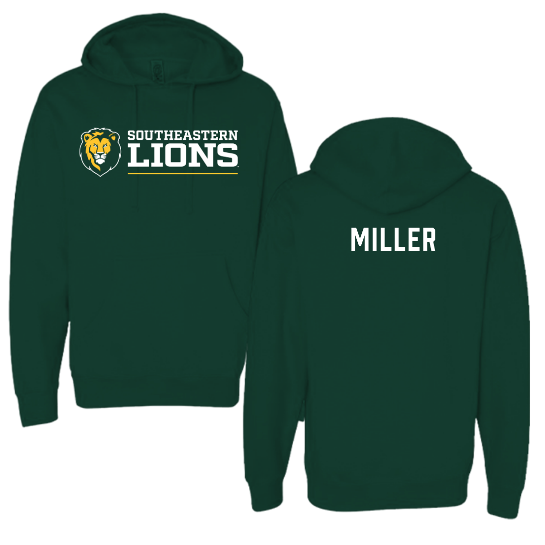 Southeastern Louisiana University TF and XC Forest Green Hoodie  - Micah Miller