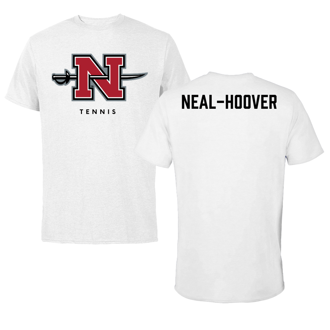 Nicholls State University TF and XC White Tee  - Cherie Neal-Hoover
