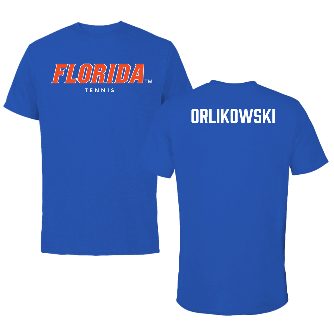 University of Florida Tennis True Royal Florida Tee - Olek Orlikowski