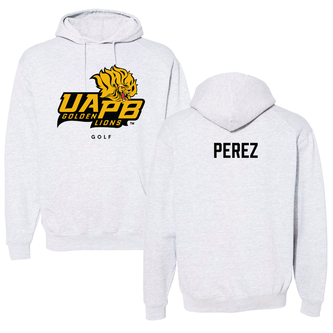 University of Arkansas-Pine Bluff Golf Gray Hoodie  - Angel Perez