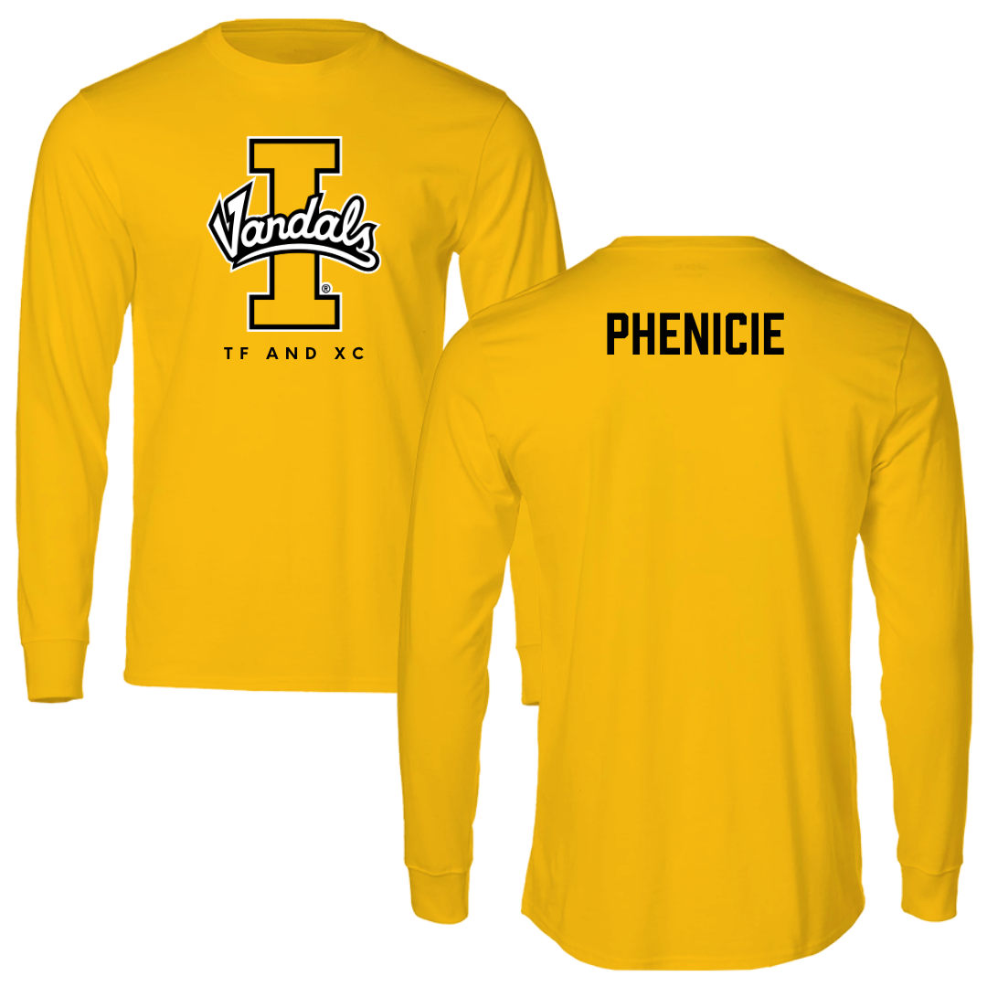 University of Idaho TF and XC Gold Long Sleeve - Lily Phenicie