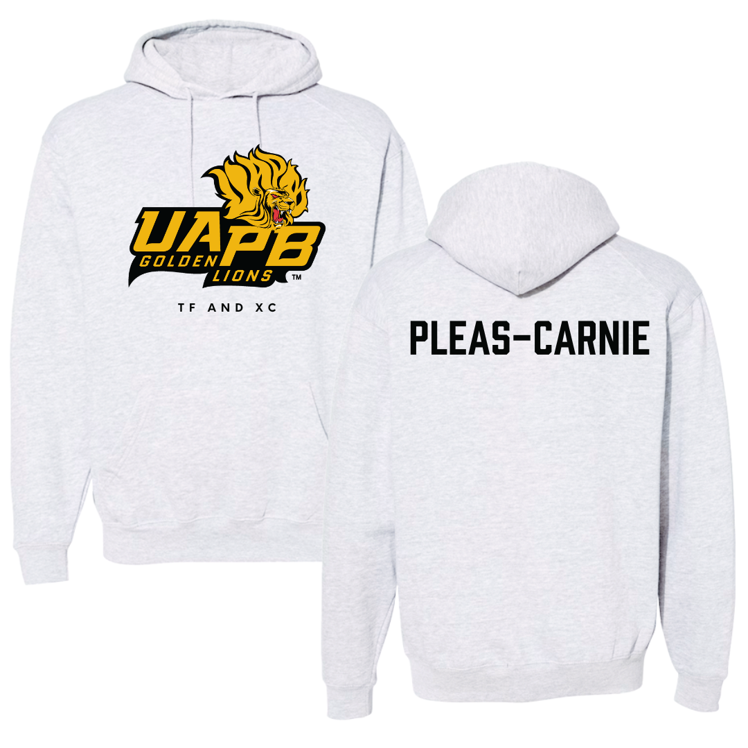 University of Arkansas-Pine Bluff TF and XC Gray Hoodie  - Akili Pleas-Carnie