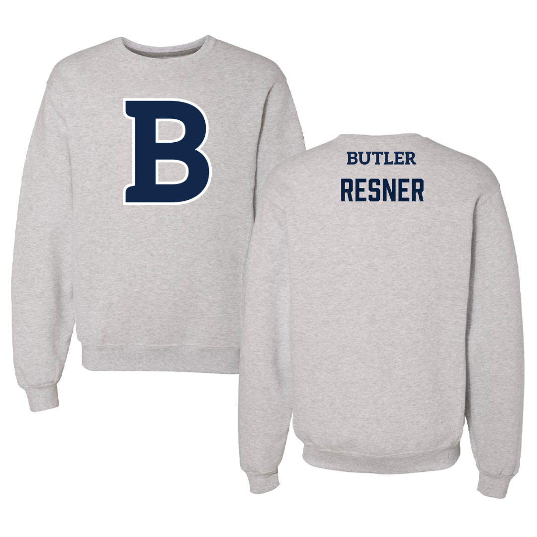 Butler University Swimming & Diving Gray Crewneck  - Sophie Resner