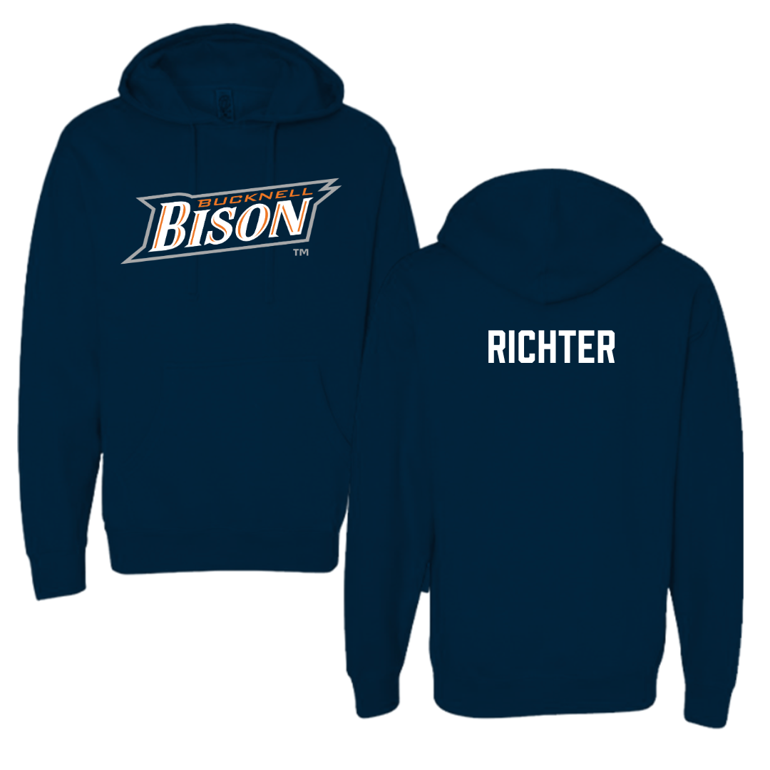 Bucknell University Golf Navy Hoodie  - Paige Richter