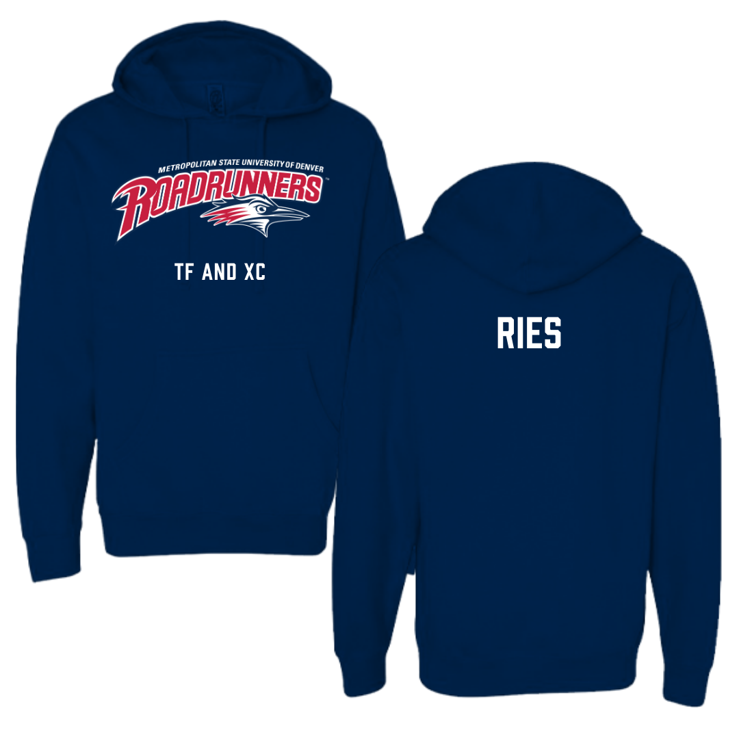Metropolitan State University of Denver TF and XC Navy Hoodie - Maya Ries