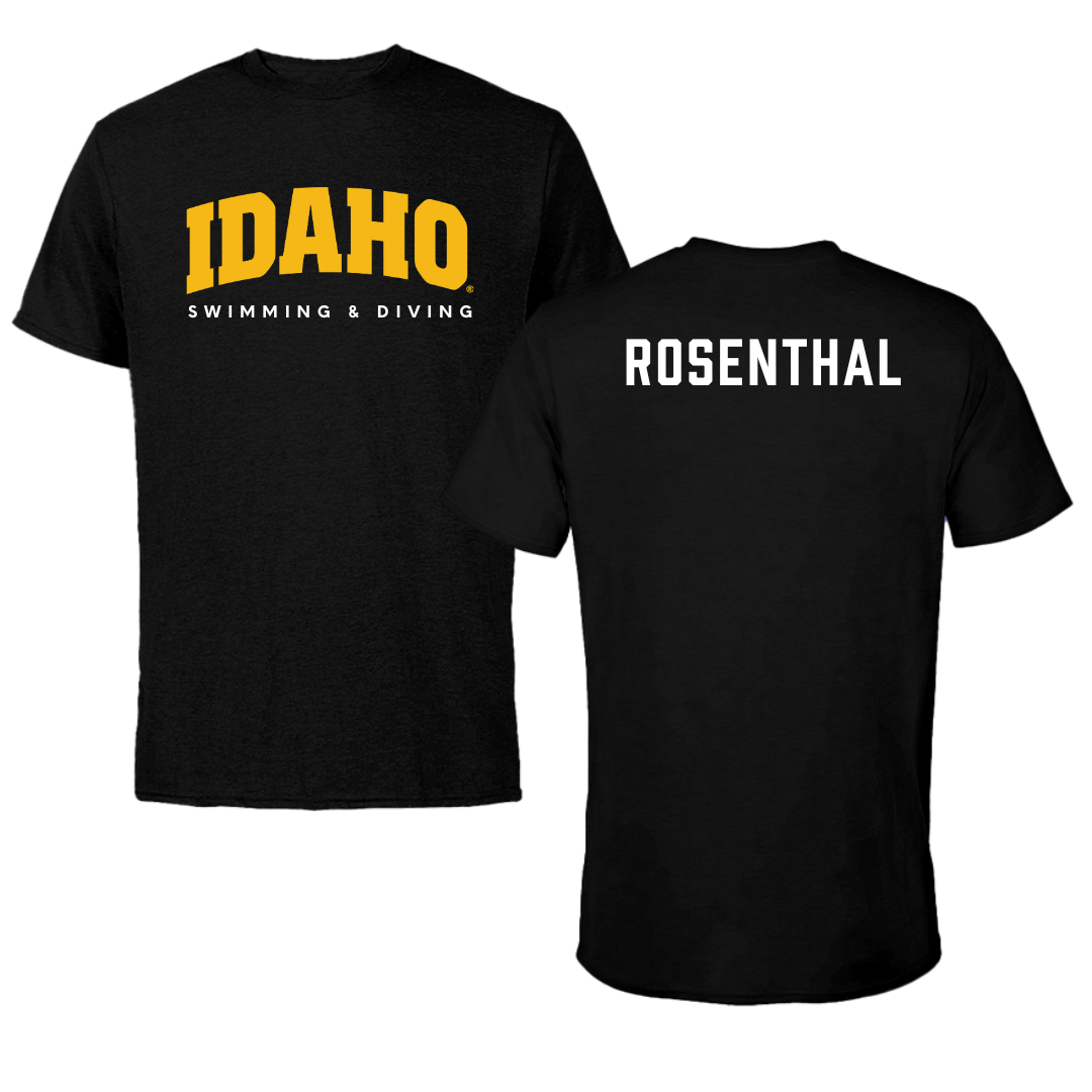 University of Idaho Swimming & Diving Black Idaho Tee - Abby Rosenthal