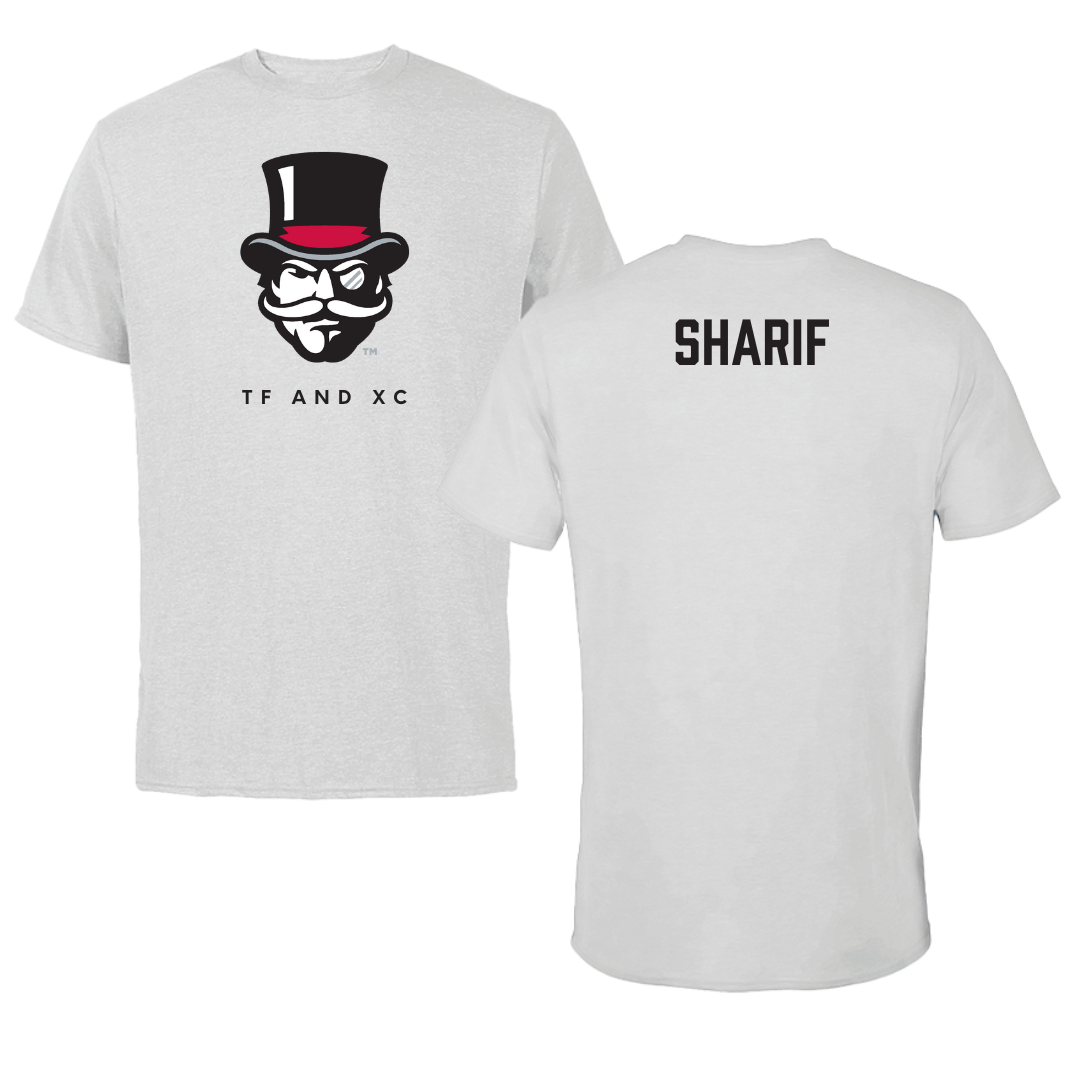 Austin Peay State University TF and XC Gray Mascot Tee - Amani Sharif