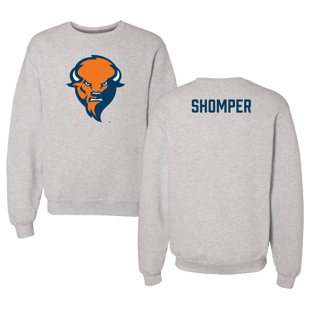 Bucknell University TF and XC Gray Crewneck  - Wade Shomper