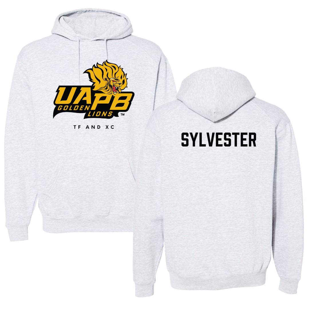 University of Arkansas-Pine Bluff TF and XC Gray Hoodie  - Jared Sylvester
