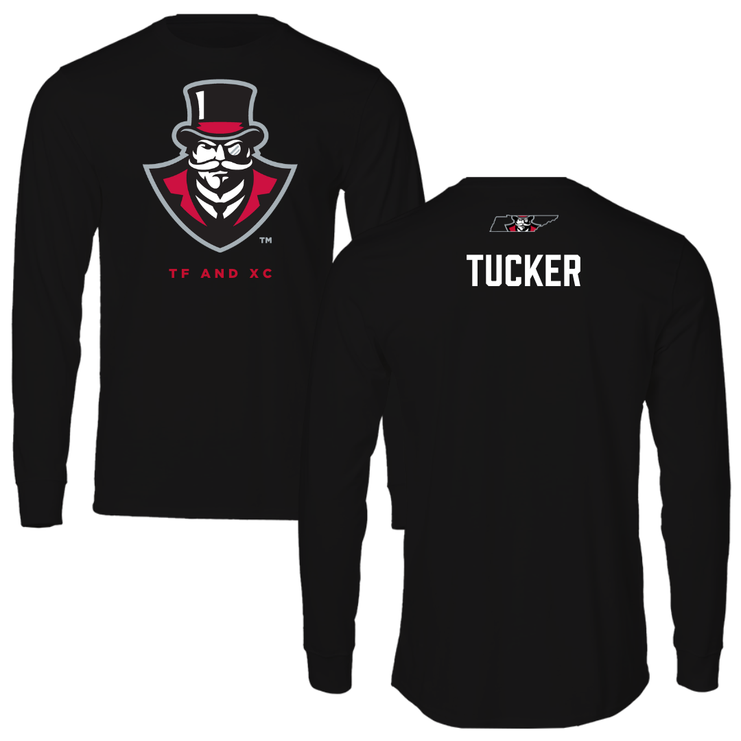 Austin Peay State University TF and XC Black Mascot Long Sleeve - Emma Tucker