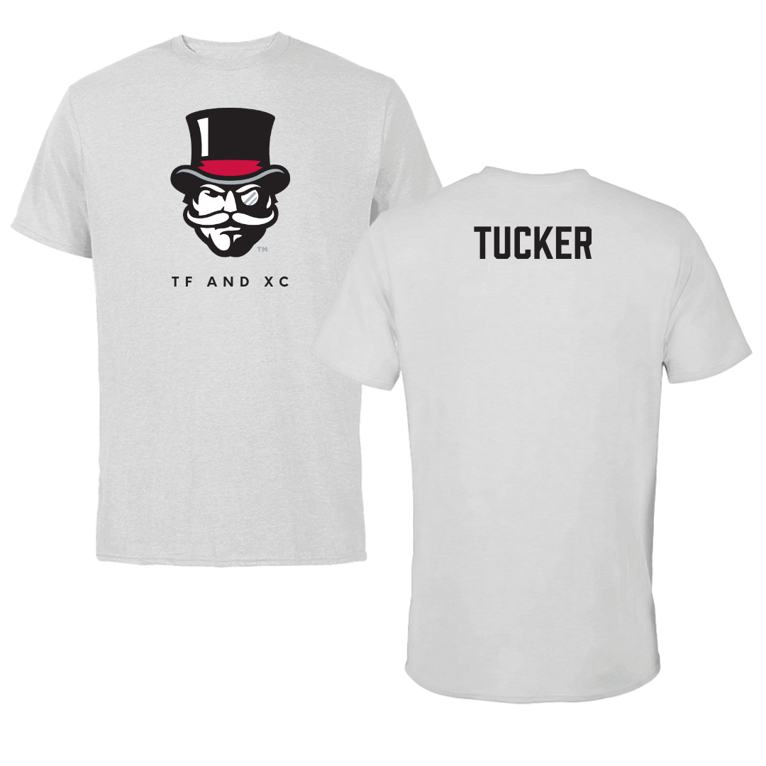 Austin Peay State University TF and XC Gray Mascot Tee - Emma Tucker