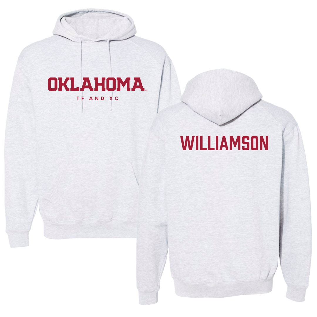 University of Oklahoma TF and XC Gray Hoodie  - Grace Williamson