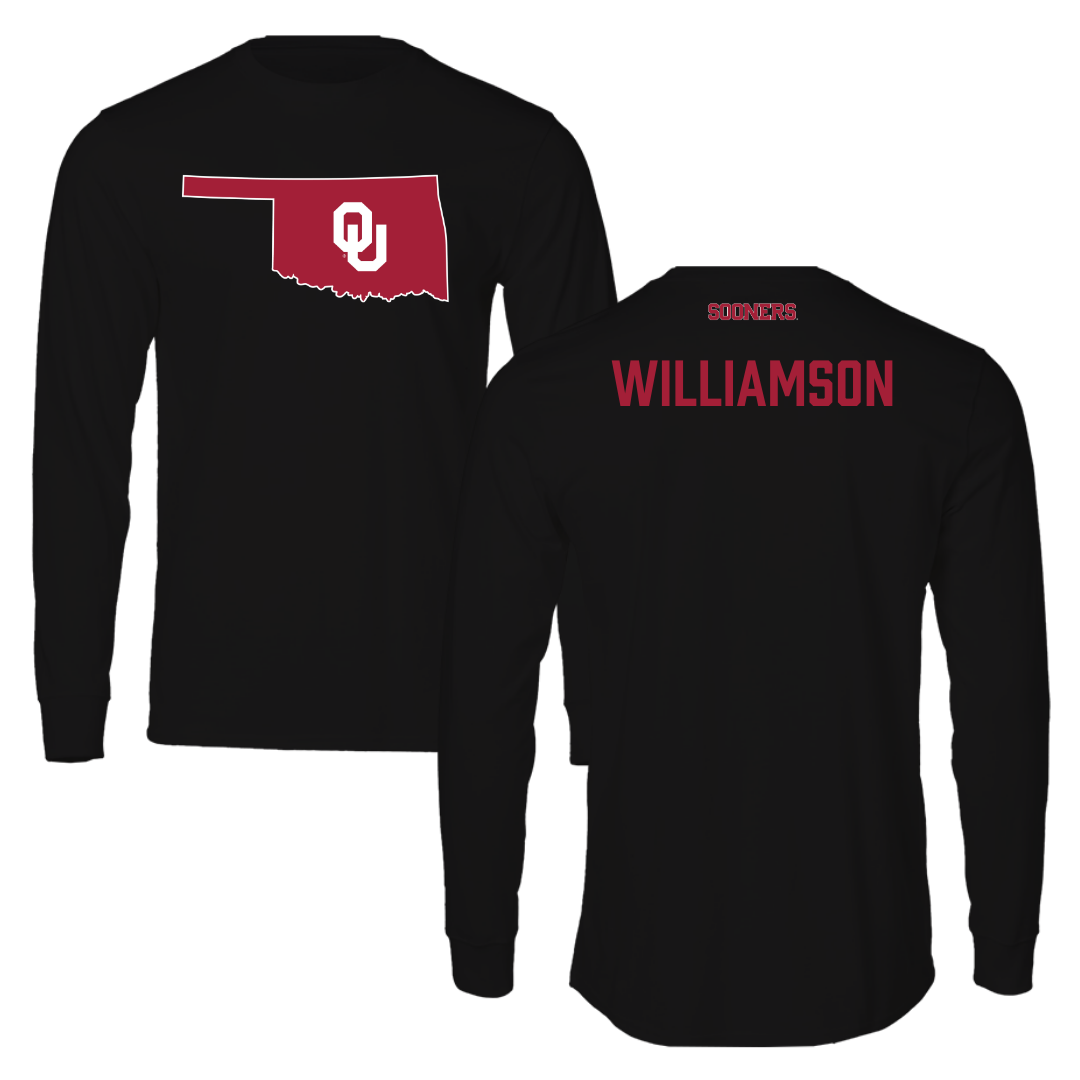University of Oklahoma TF and XC Black Long Sleeve  - Grace Williamson