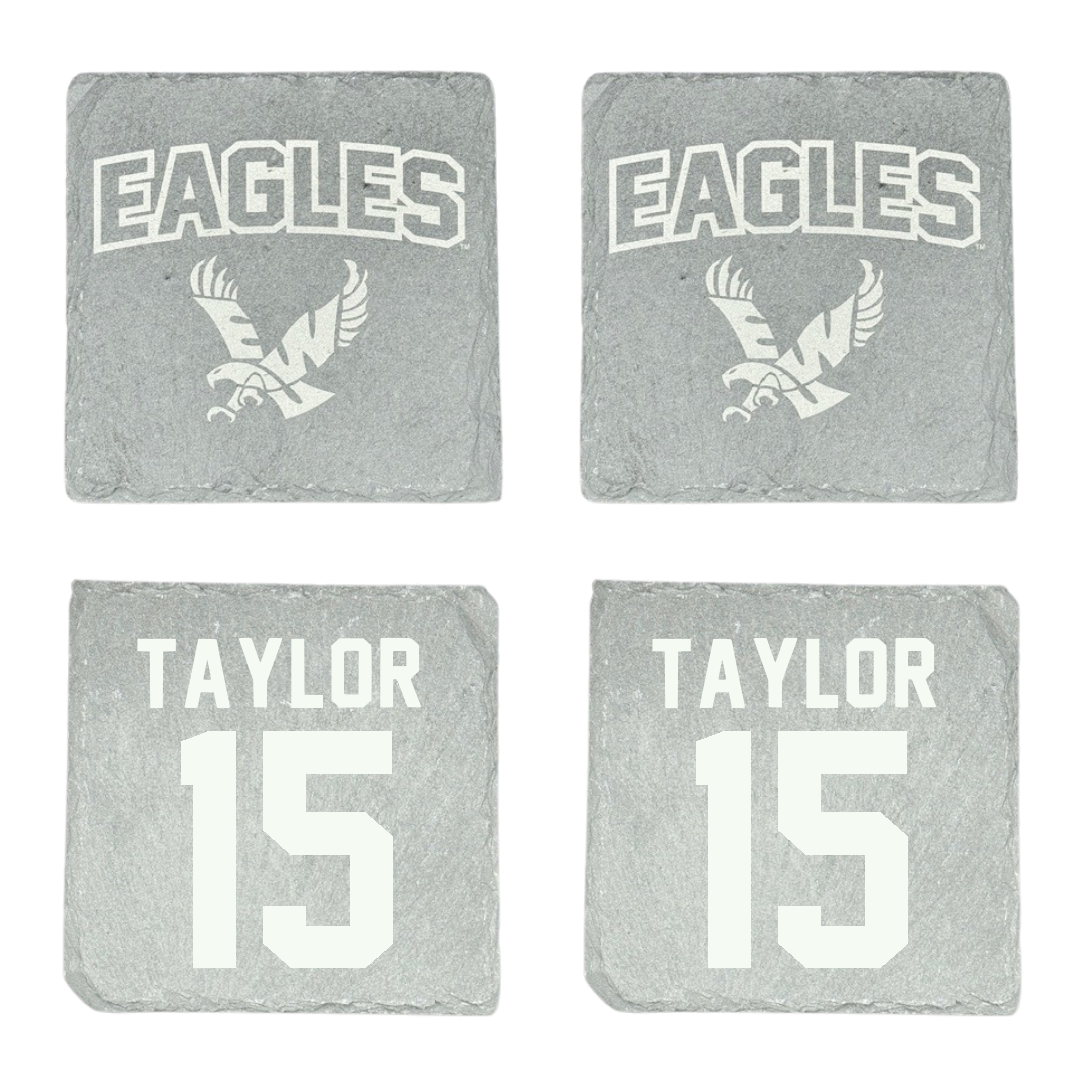 Eastern Washington University Football Stone Coaster (4 Pack)  - #15 Jared Taylor