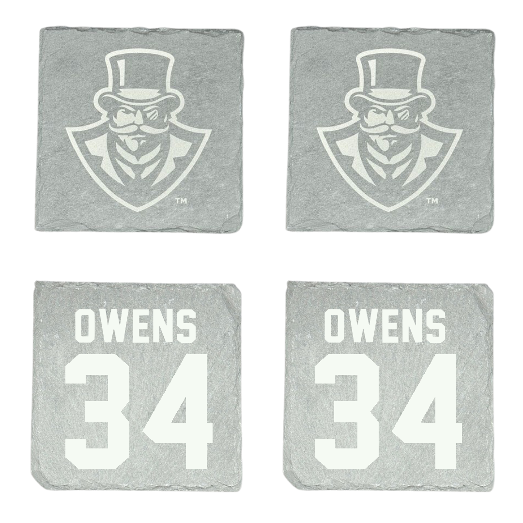 Austin Peay State University Football Stone Coaster (4 Pack)  - #34 KT Owens