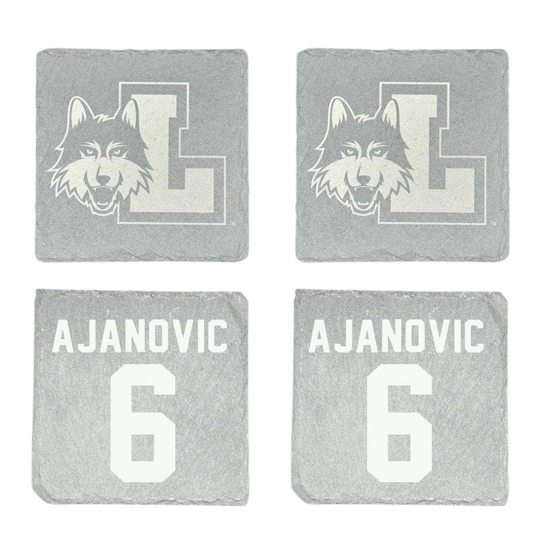 Loyola University-Chicago Volleyball Stone Coaster (4 Pack)  - #6 Esma Ajanovic