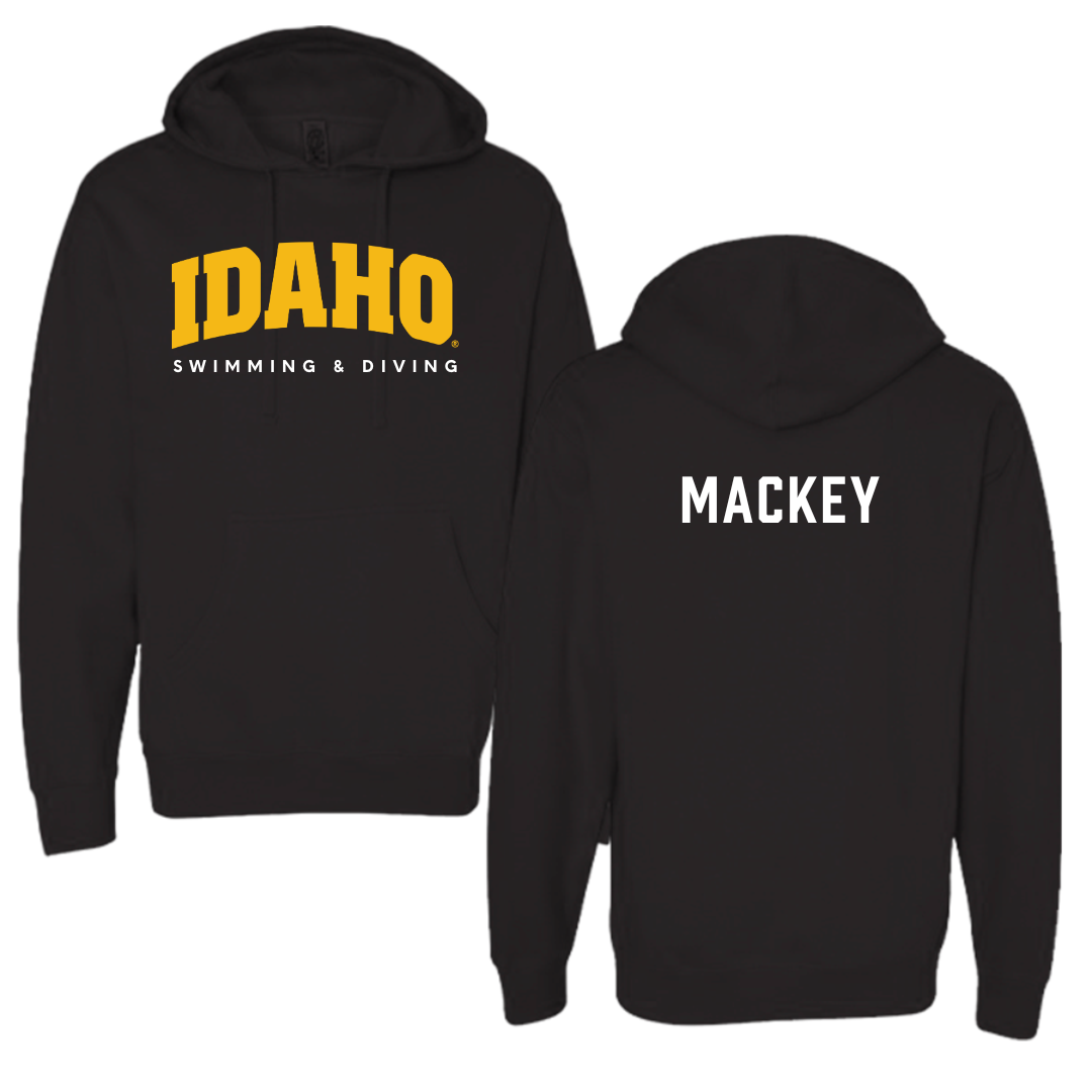 University of Idaho Swimming & Diving Black Idaho Hoodie - Maren Mackey