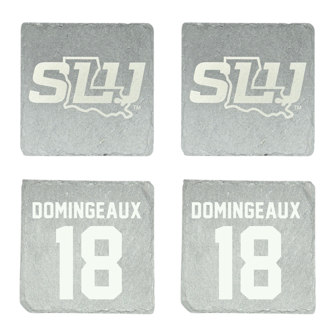 Southeastern Louisiana University Football Stone Coaster (4 Pack)  - #18 Jaylon Domingeaux