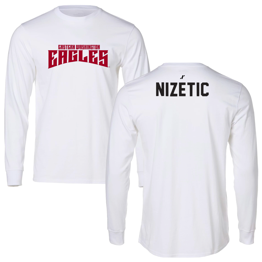 Eastern Washington University Tennis White Classic Long Sleeve - Leandra Nizetic