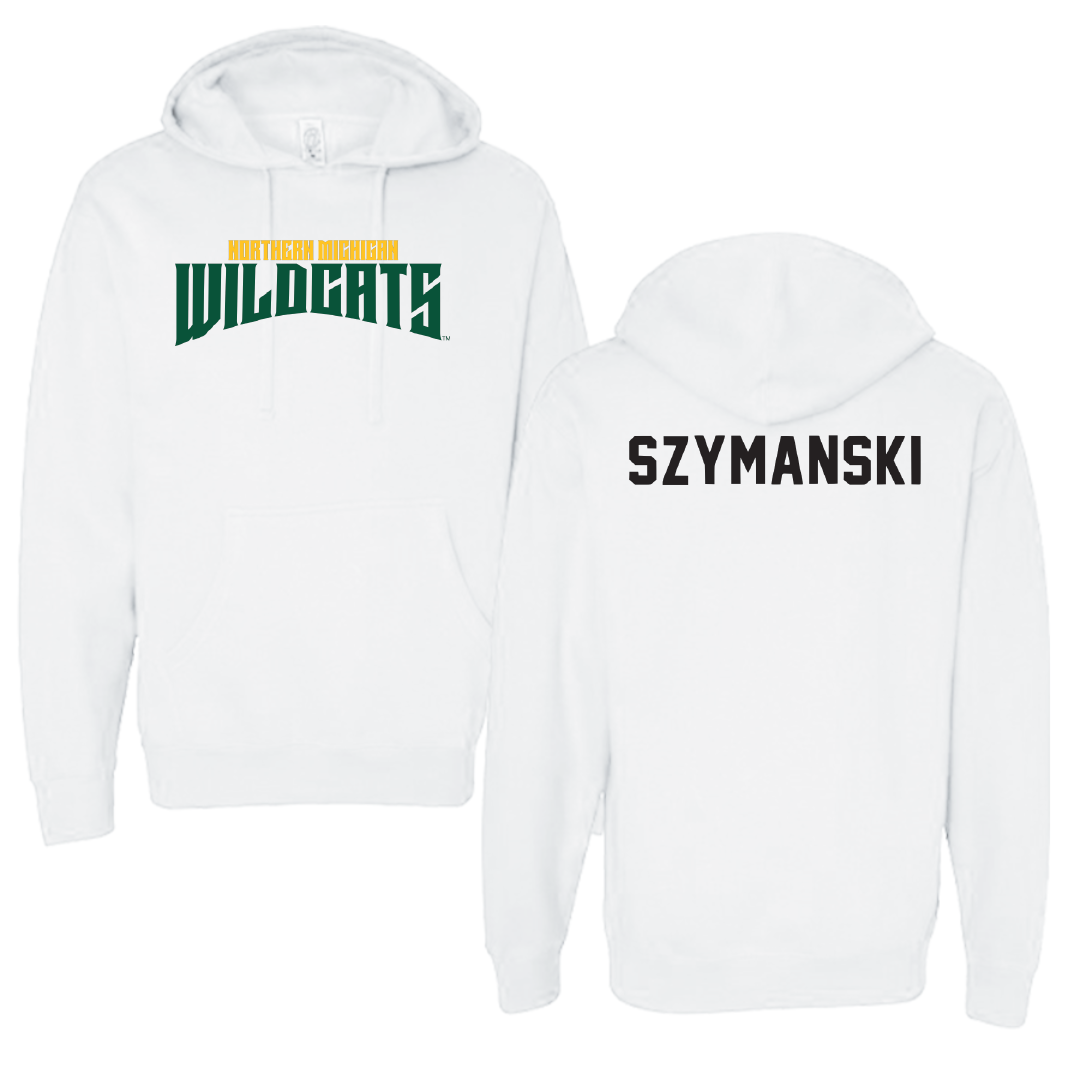 Northern Michigan University TF and XC White Classic Hoodie - Madi Szymanski