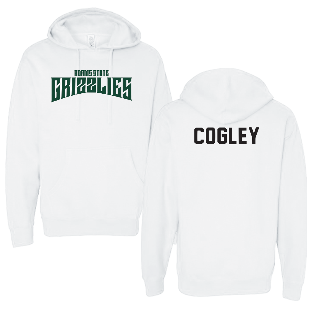 Adams State University TF and XC White Classic Hoodie - Kien Cogley