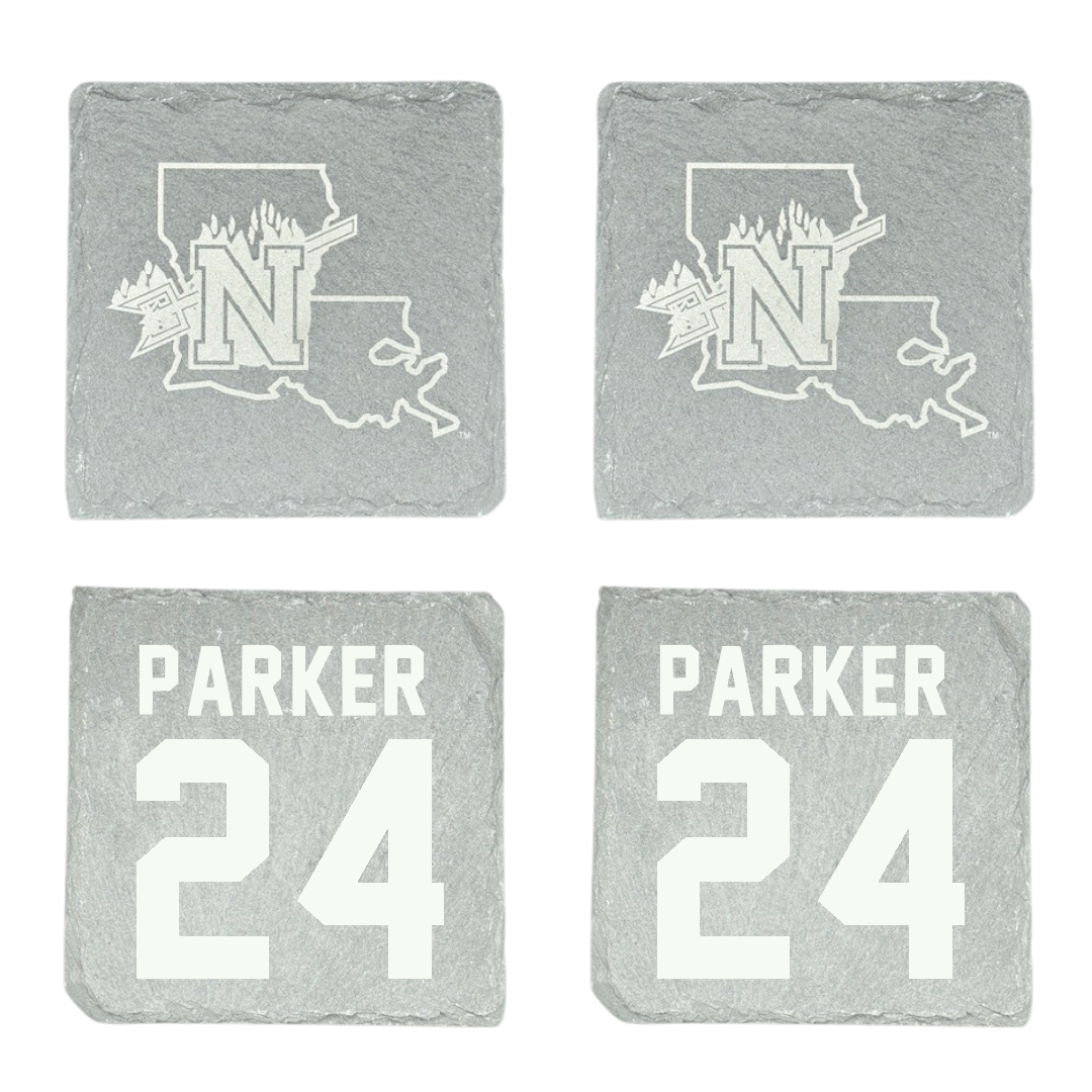 Northwestern State University Softball Stone Coaster (4 Pack)  - #24 Haley Parker