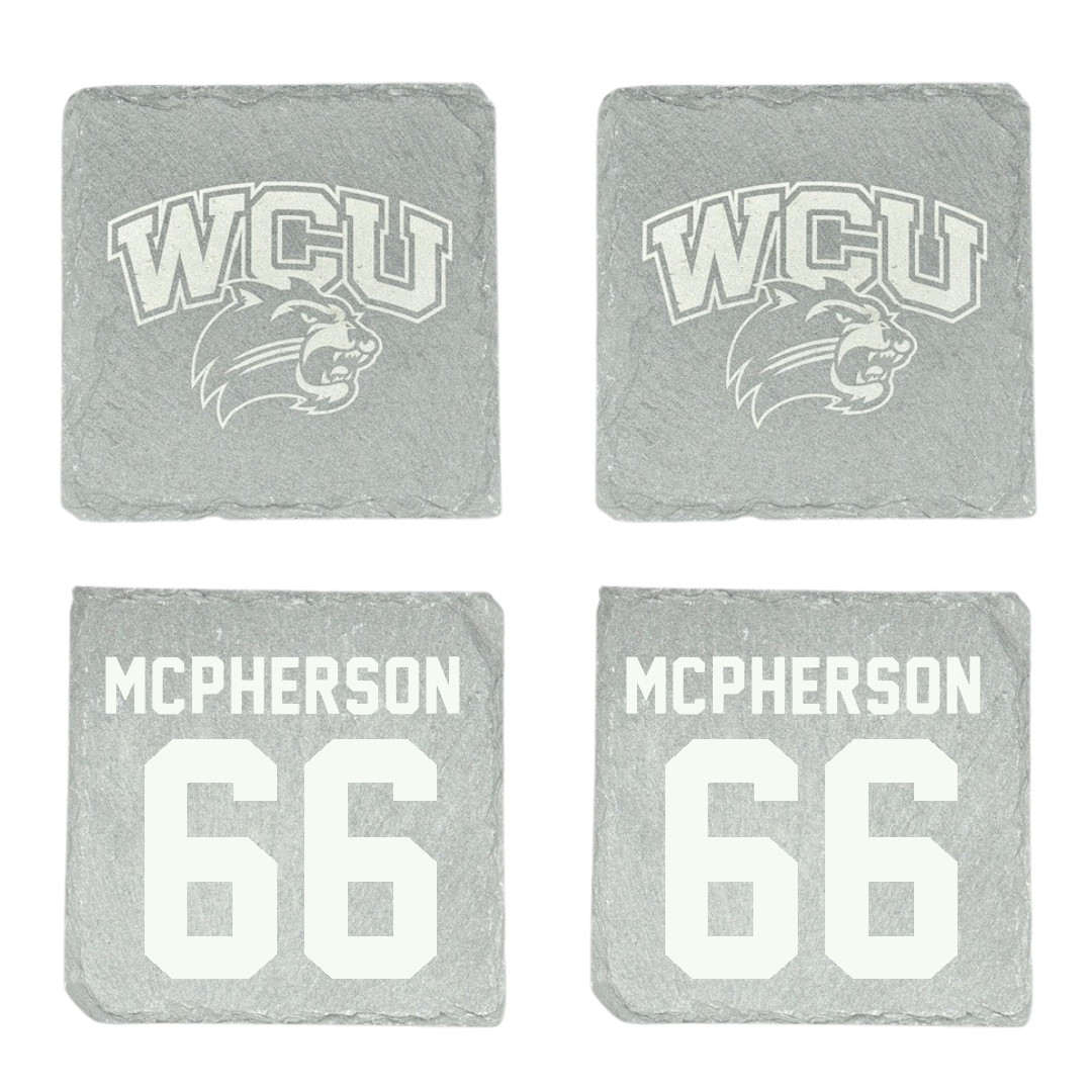 Western Carolina University Softball Stone Coaster (4 Pack)  - #66 Maya McPherson
