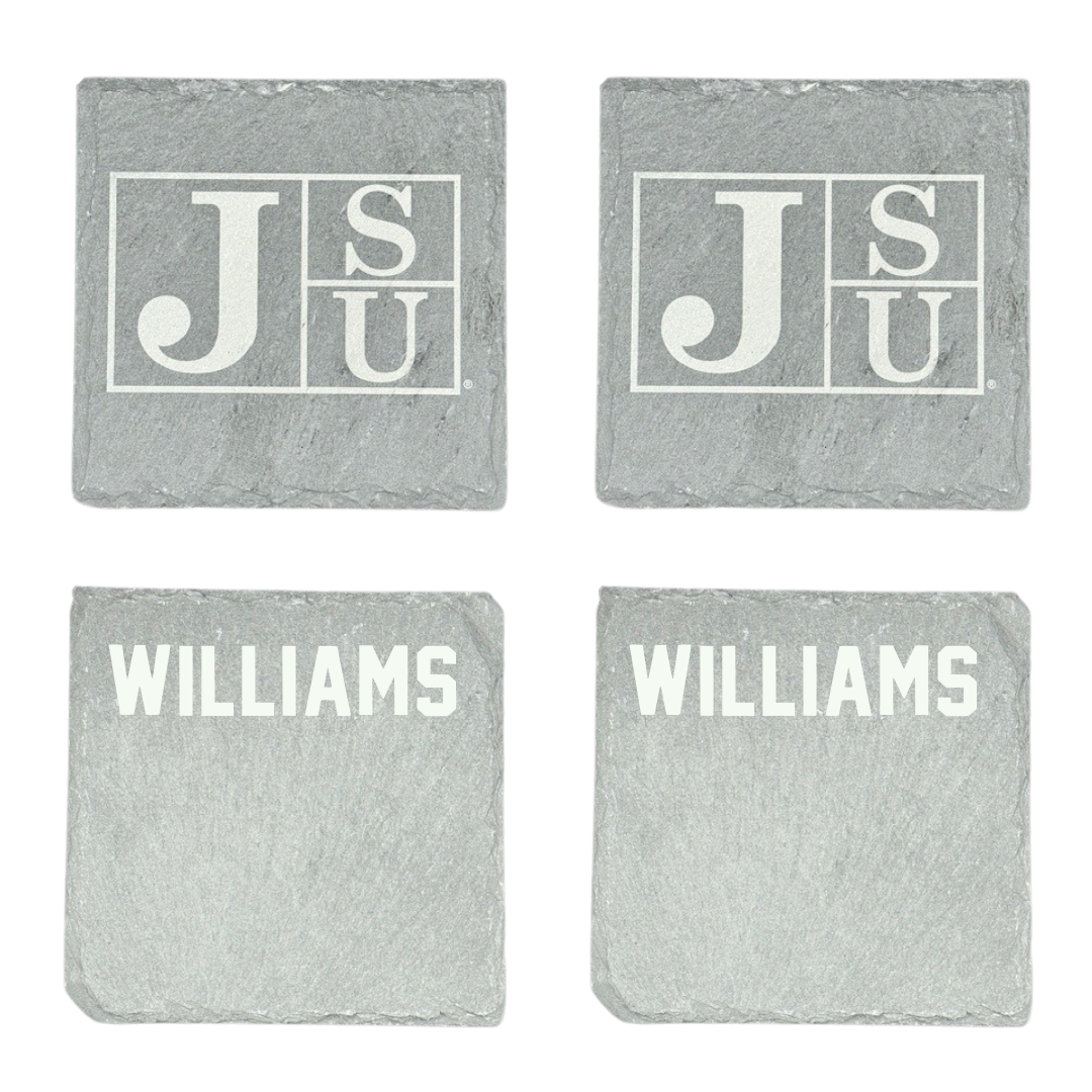 Jackson State University TF and XC Stone Coaster (4 Pack)  - Elias Williams