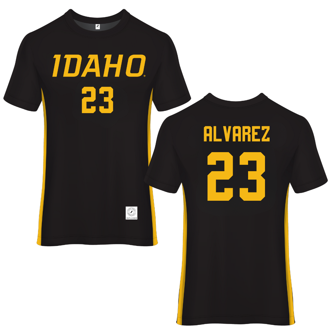University of Idaho Black Soccer Jersey - #23 Naomi Alvarez