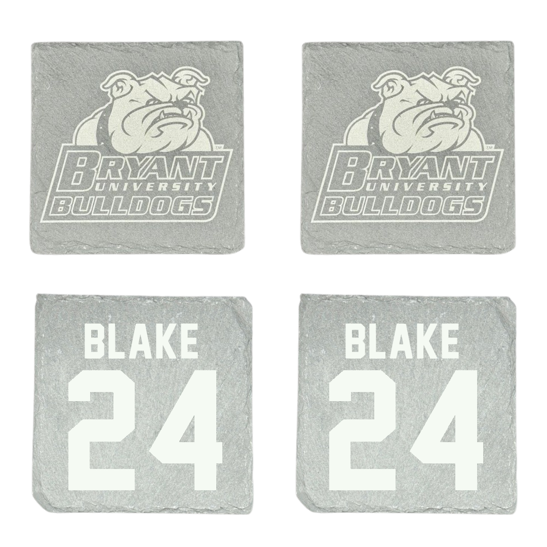 Bryant University Baseball Stone Coaster (4 Pack)  - #24 Evan Blake