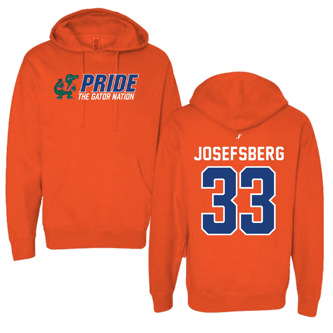 University of Florida Basketball Orange General Hoodie - #33 Cooper Josefsberg