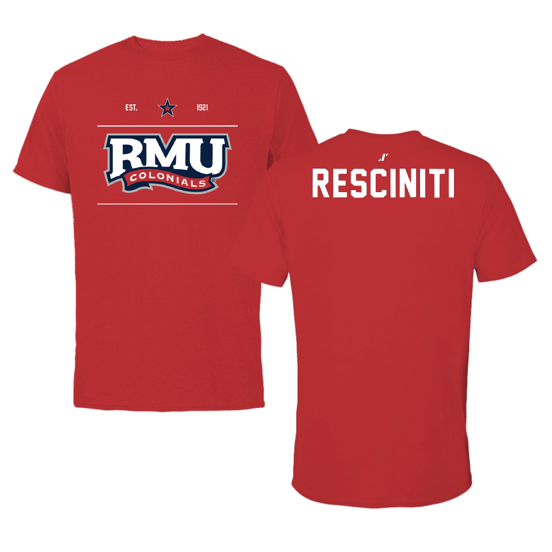 Robert Morris University TF and XC Red General Performance Tee - Madelyn Resciniti