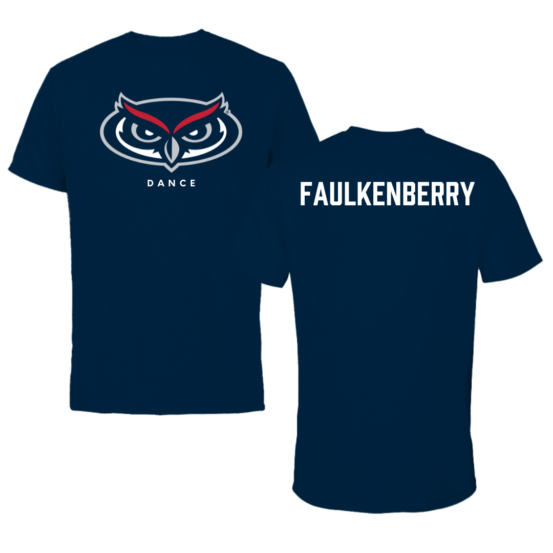 Florida Atlantic University Dance Navy Mascot Tee - Sara Faulkenberry