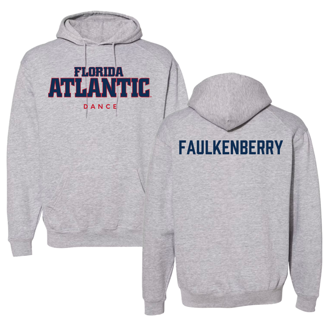 Florida Atlantic University Dance Gray Hoodie - Sara Faulkenberry