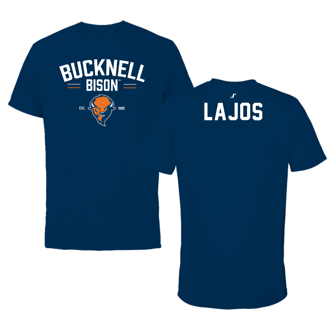 Bucknell University Tennis Navy General Tee - Anna Lajos