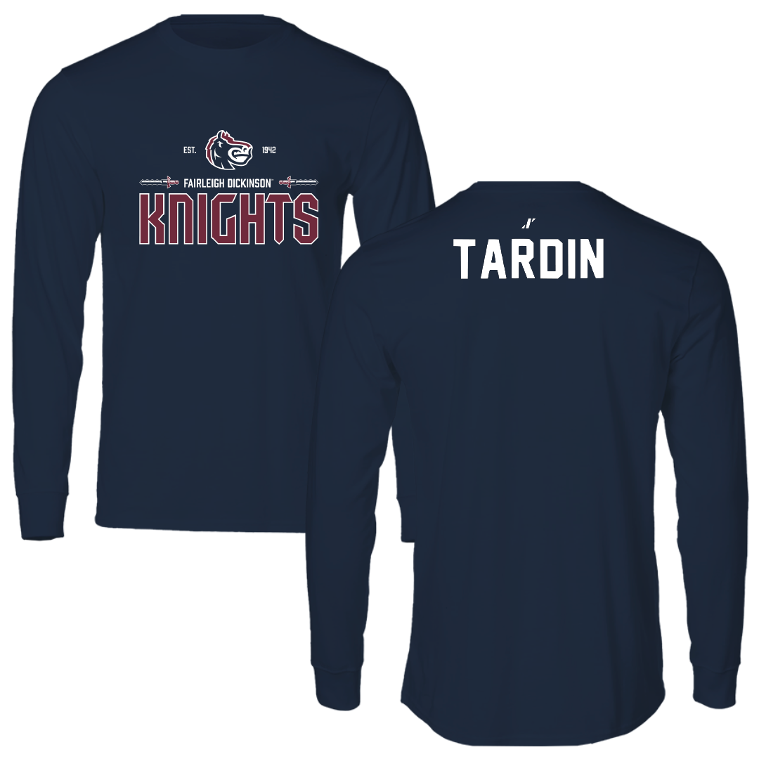 Fairleigh Dickinson University-Metropolitan Campus Tennis Navy General Performance Long Sleeve - Fernando Tardin
