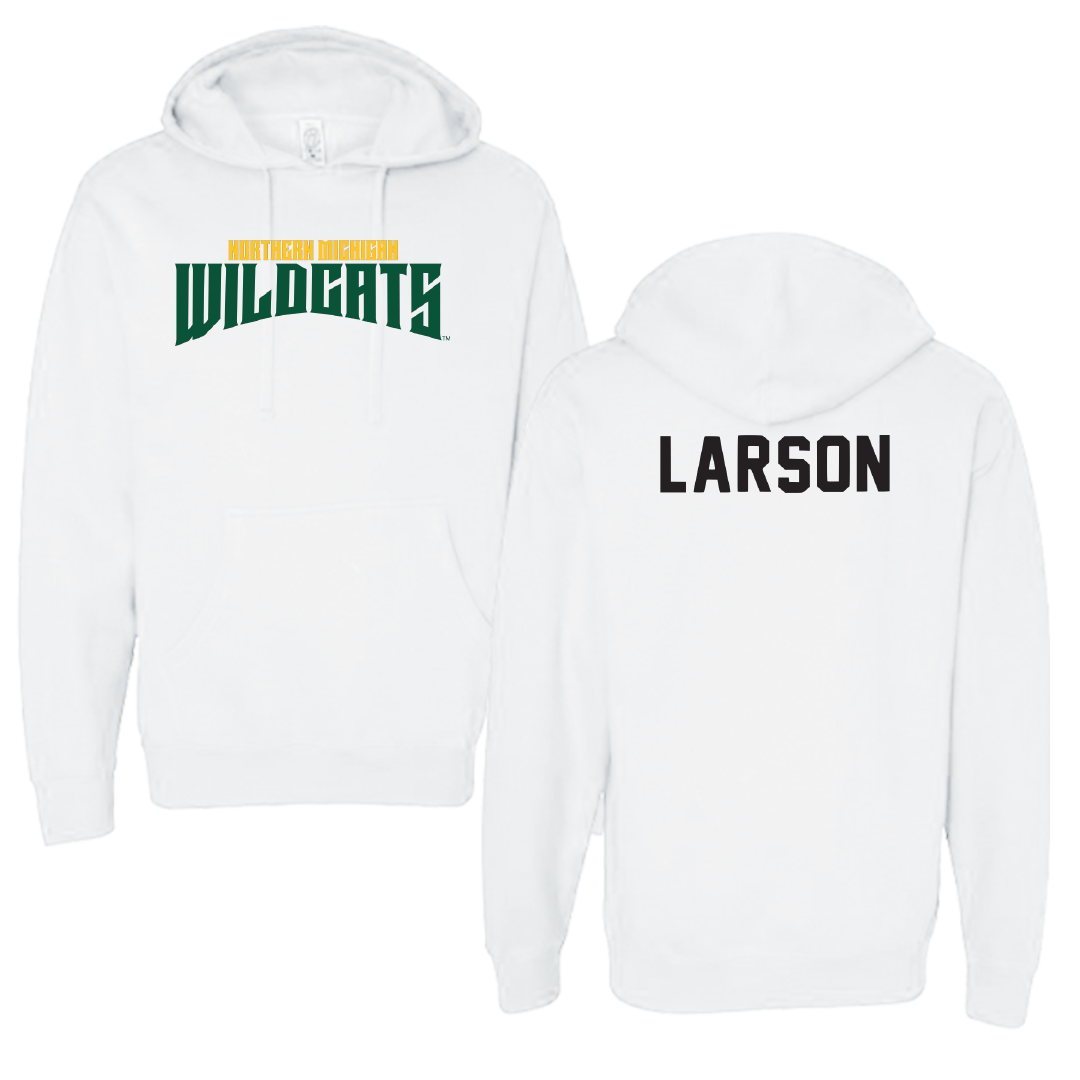 Northern Michigan University TF and XC White Classic Hoodie - Ahna Larson