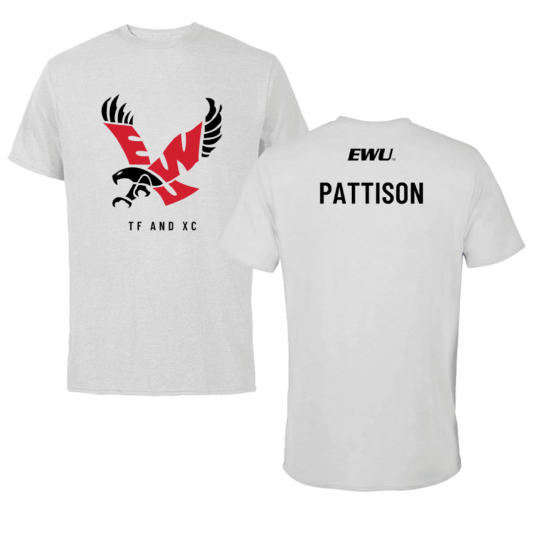Eastern Washington University TF and XC Light Gray Performance Tee - Chloe Pattison