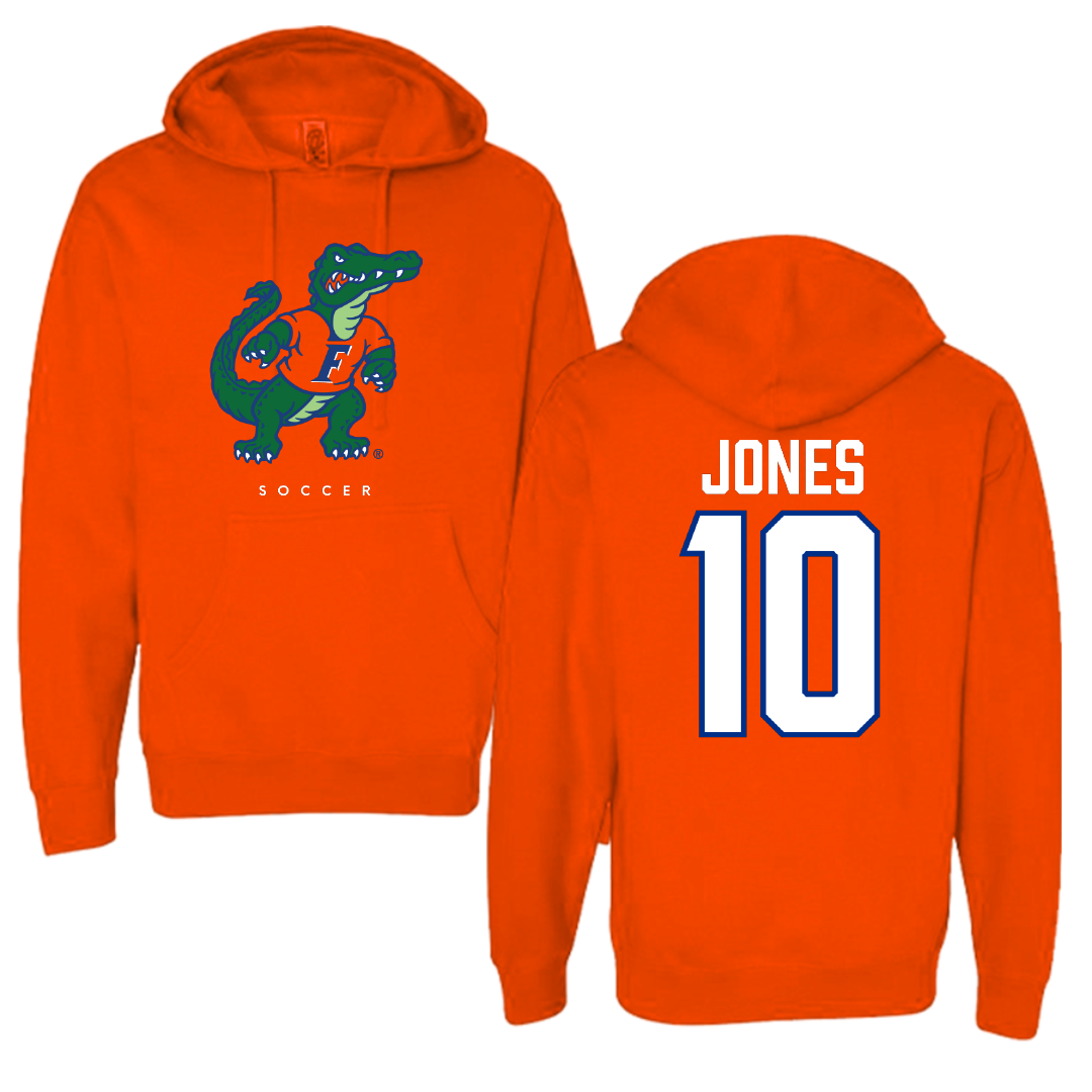 University of Florida Soccer Orange Hoodie - #10 Madison Jones