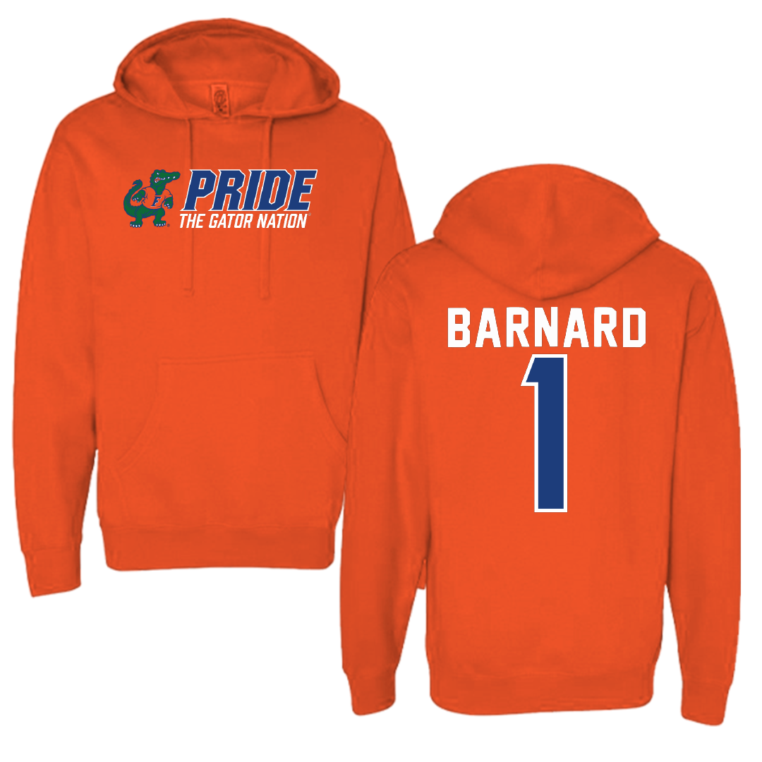 University of Florida Softball Orange General Hoodie - #1 Brooke Barnard