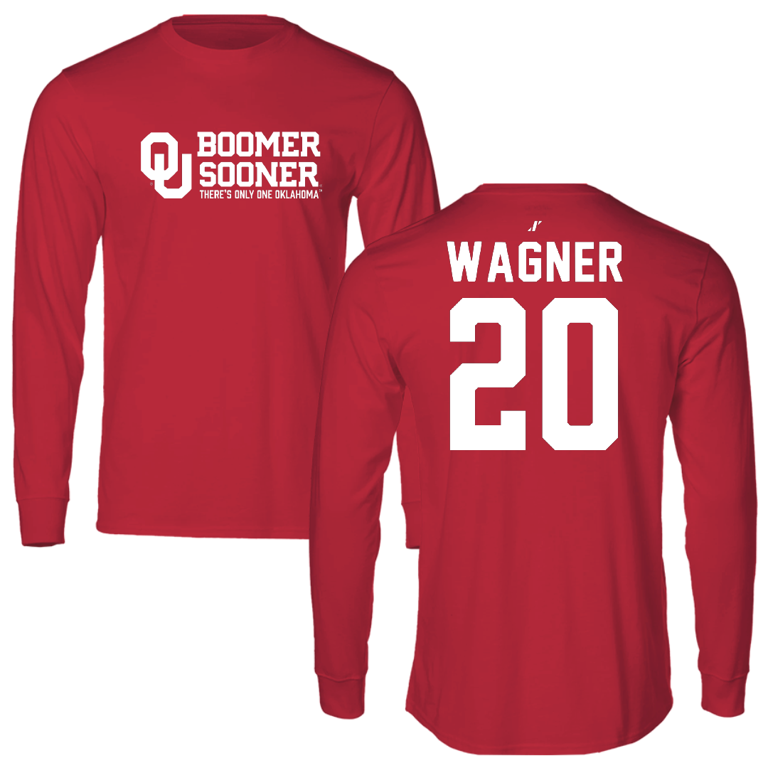 University of Oklahoma Soccer Crimson General Long Sleeve - #20 Chelsea Wagner