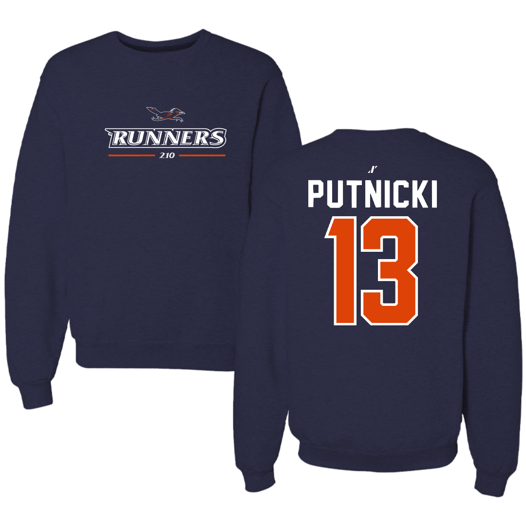 University of Texas at San Antonio Volleyball Navy General Crewneck - #13 Miranda Putnicki
