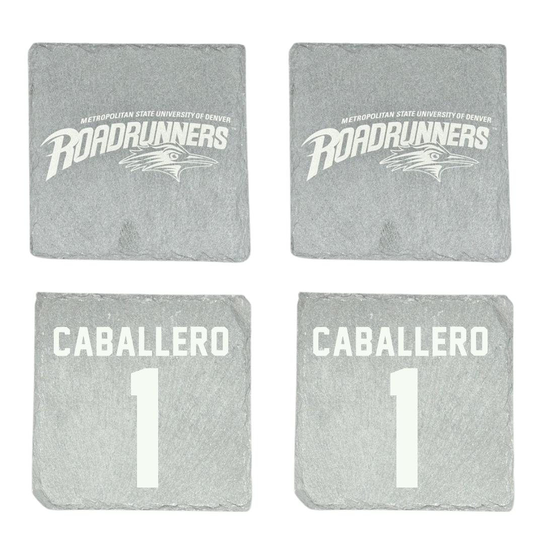 Metropolitan State University of Denver Soccer Stone Coaster (4 Pack)  - #1 Kayla Caballero