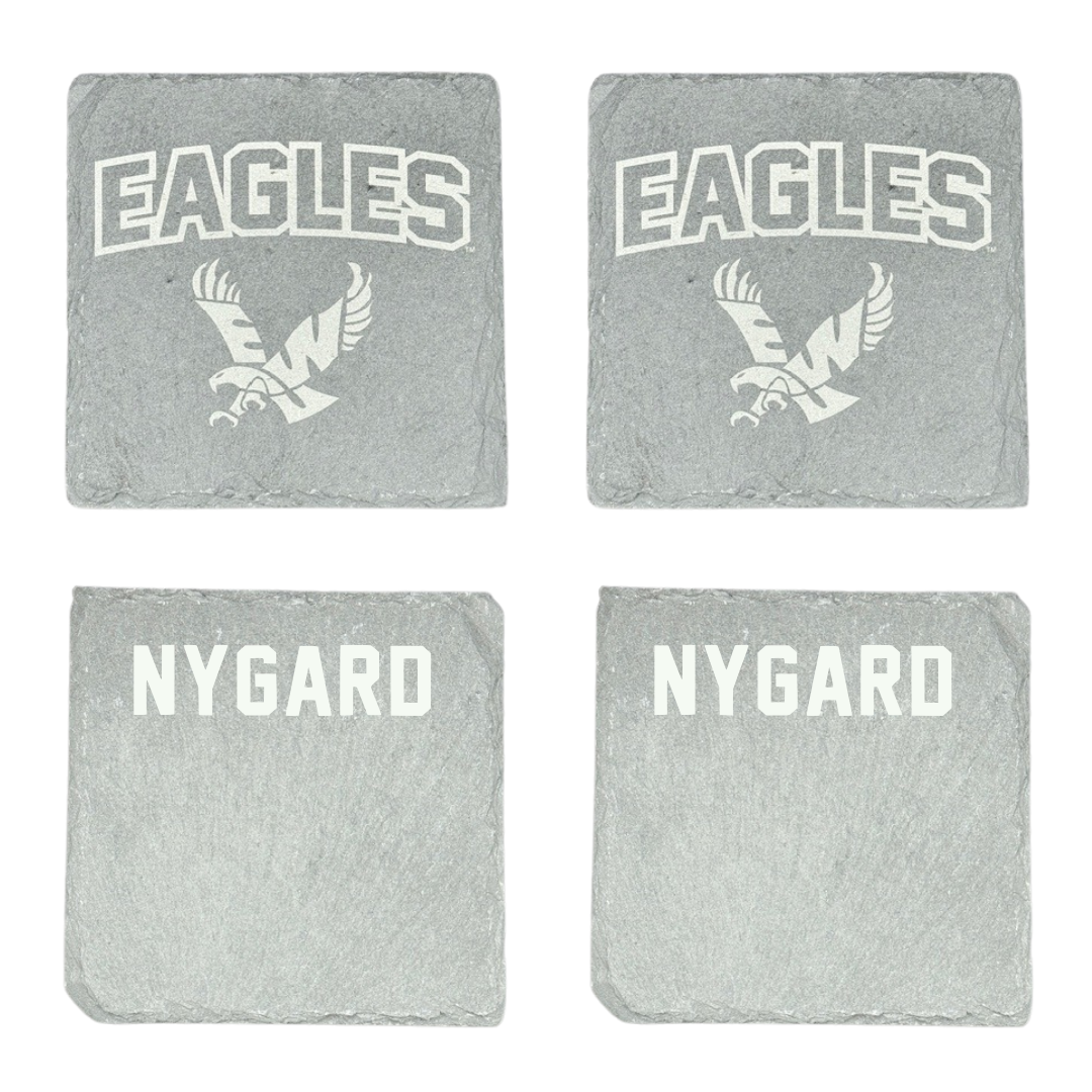 Eastern Washington University TF and XC Stone Coaster (4 Pack)  - Amanda Nygard